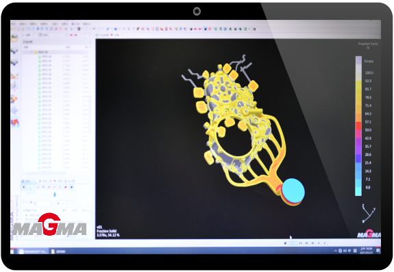 品成金屬已引進(jìn)Magma模流軟件